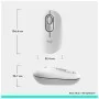 Мышка Logitech POP Mouse With Emoji Bluetooth Off-White (910-007411)