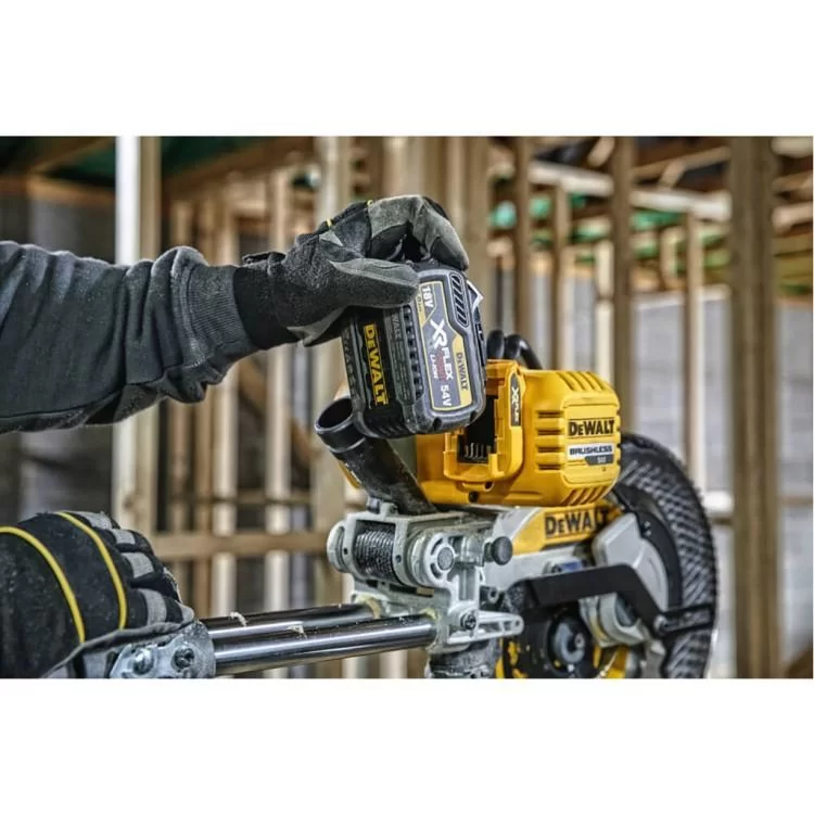 Торцовочная пила DeWALT 54V XR FLEXVOLT Li-lon, диск 250х30 мм, XPS (без АКБ и ЗУ) (DCS727N) отзывы - изображение 5