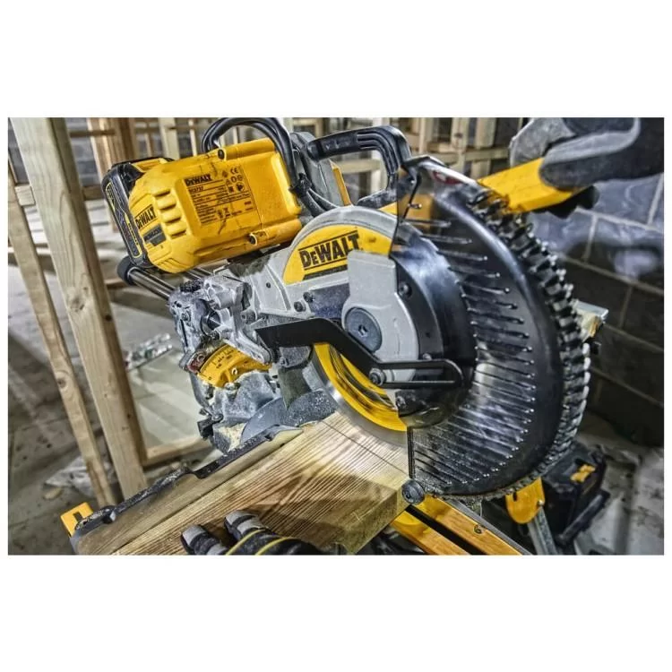 Торцовочная пила DeWALT 54V XR FLEXVOLT Li-lon, диск 250х30 мм, XPS (без АКБ и ЗУ) (DCS727N) характеристики - фотография 7