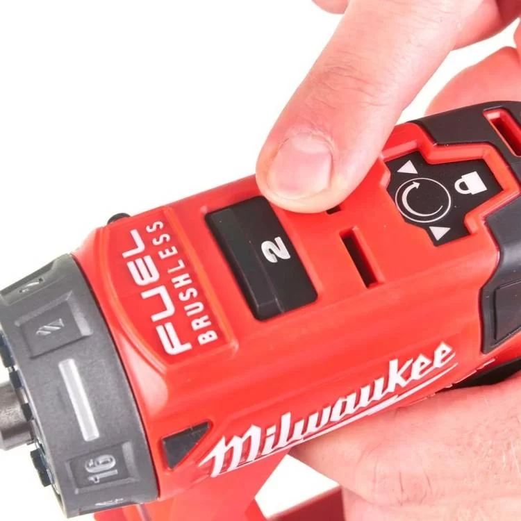 в продажу Шуруповерт Milwaukee M12 FDDXKIT-0X, 34Нм, 4 насадки FIXTEC, HD кейс (без АКБ та ЗП) (4933471332) - фото 3