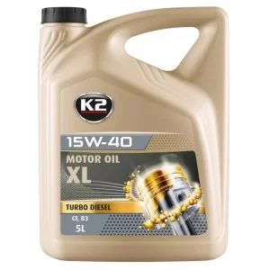 Моторное масло K2 Motor OIL XL-TD 15W-40 5 л (O2545E)