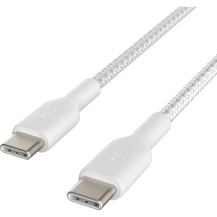 Дата кабель USB-C to USB-C 2.0m 60W White Belkin (CAB004BT2MWH) відгуки - зображення 5