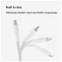 Дата кабель USB-C to USB-C 2.0m 60W White Belkin (CAB004BT2MWH)