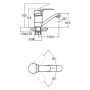 Смеситель AQUATICA MJ-1B135C