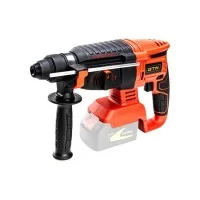 Перфоратор GTM RHC18/26BL, 18В, 2,5Дж, 0-1000об/мин, (без АКБ и ЗУ) (RHC18/26BL_BARE TOOL)