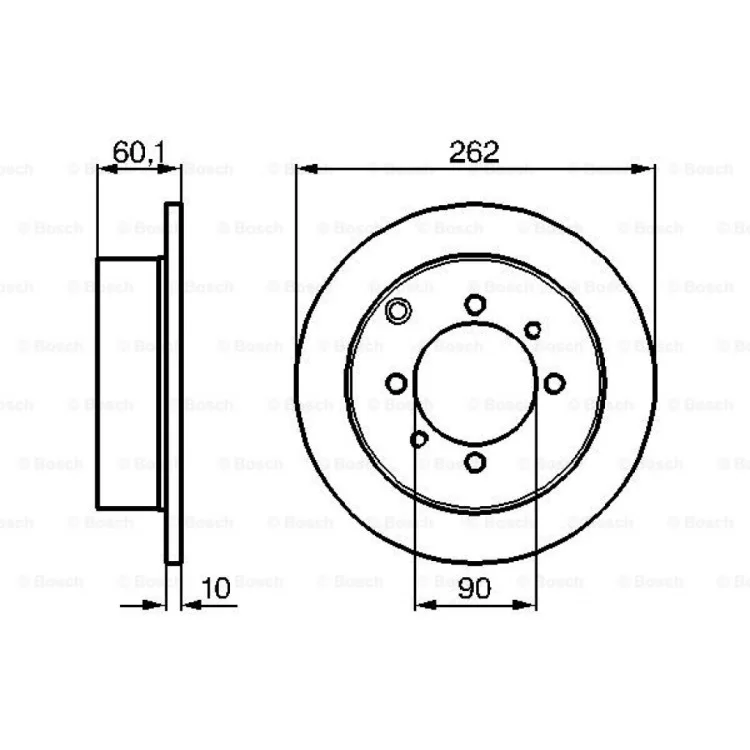 Гальмівний диск Bosch 0 986 478 655 відгуки - зображення 5