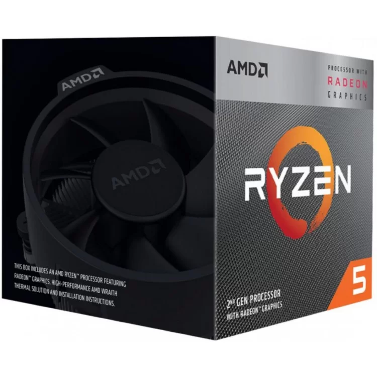 Процесор AMD Ryzen 5 3400G (YD3400C5FHBOX) ціна 6 016грн - фотографія 2