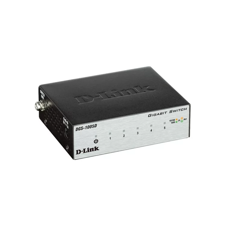 Комутатор мережевий D-Link DGS-1005D ціна 1 379грн - фотографія 2