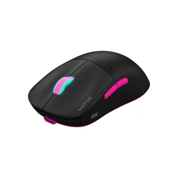 Мышка Hator Quasar 2 Ultra 4K Wireless/Bluetooth/USB Black/Pink (HTM570BP) цена 5 098грн - фотография 2