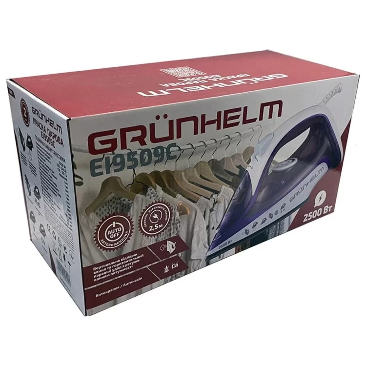 в продаже Утюг Grunhelm EI9509C - фото 3