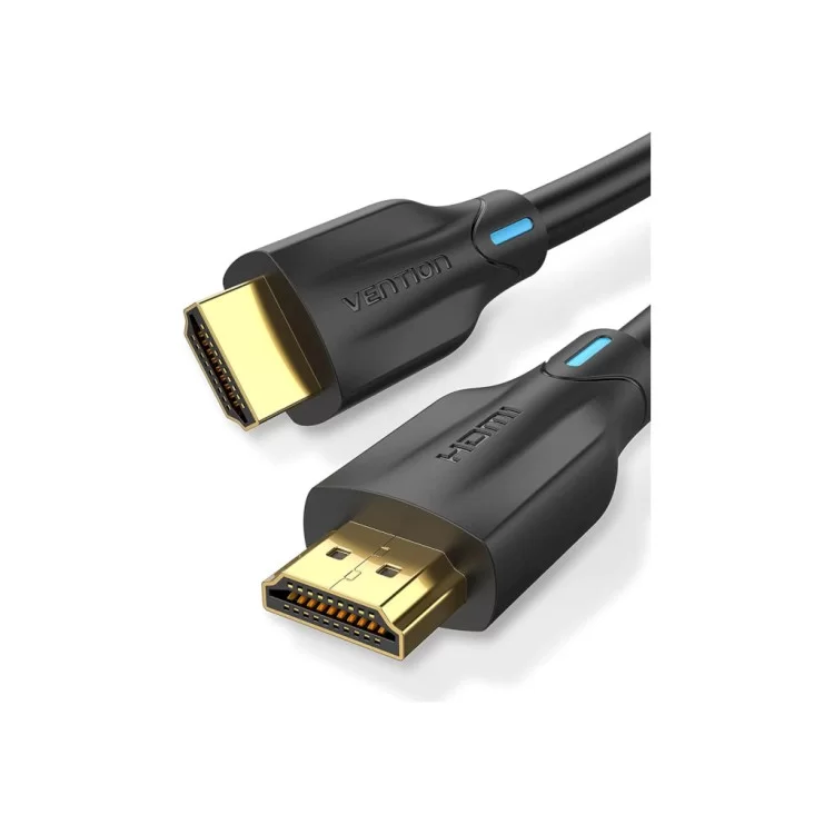 Кабель мультимедійний HDMI to HDMI 2.0m V2.1 8K 60Hz PVC Vention (AANBH) ціна 382грн - фотографія 2