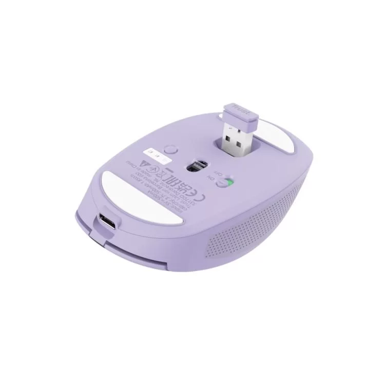 Мишка Trust Ozaa Wireless Purple (25384) відгуки - зображення 5