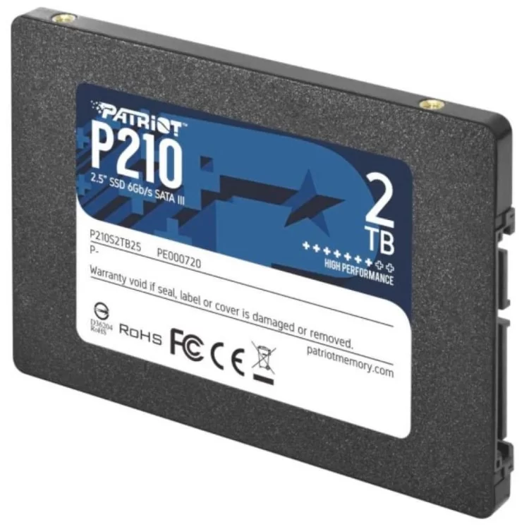 в продаже Накопитель SSD 2.5" 2TB Patriot (P210S2TB25) - фото 3