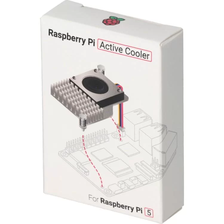 Радіатор охолодження Raspberry Pi with fan for Raspberry Pi 5 (SC1148/OFI118) відгуки - зображення 5