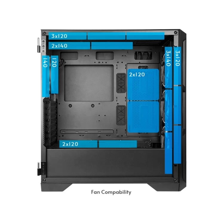 Корпус Chieftec APEX (GA-01B-TG-OP) характеристики - фотографія 7