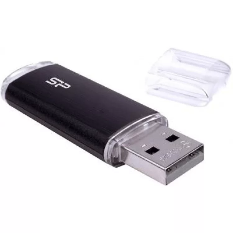 продаем USB флеш накопитель Silicon Power 32GB Ultima U02 Black USB 2.0 (SP032GBUF2U02V1K) в Украине - фото 4