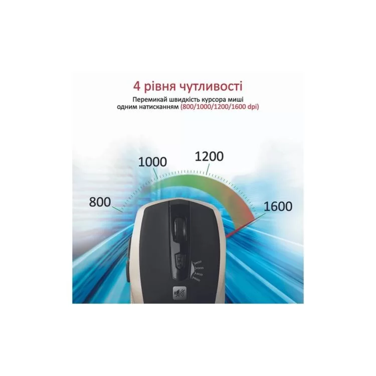 продаем Мышка Promate Breeze Wireless Gold (breeze.gold) в Украине - фото 4