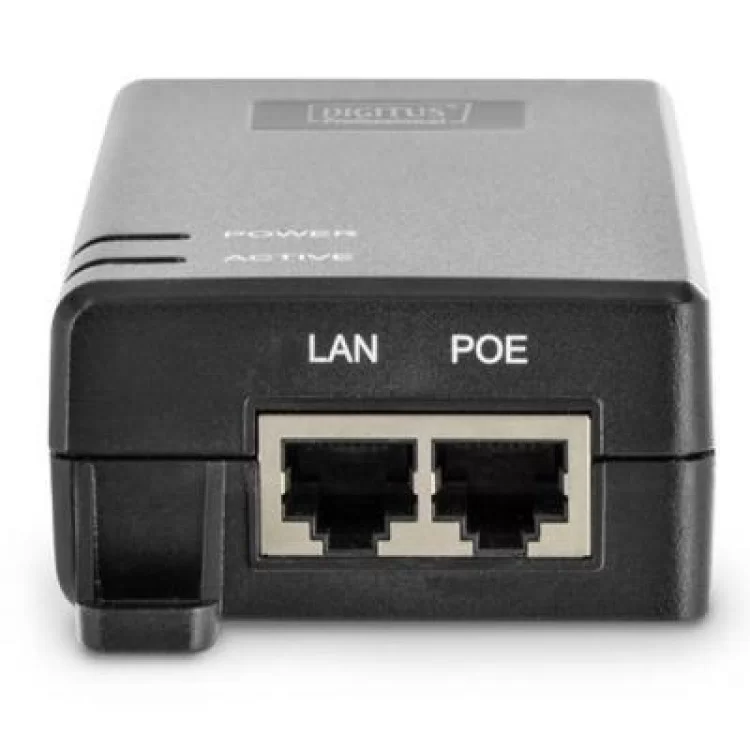 продаємо Адаптер PoE Digitus PoE+ 802.3at, 10/100/1000 Mbps, Output max. 48V, 30W (DN-95103-2) в Україні - фото 4