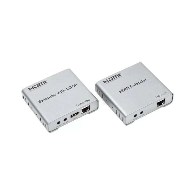 Адаптер HDMI 4K/30hz, up to 100m via CAT5E/6, loop-out (HDES12-LOOP) PowerPlant (CA912964)