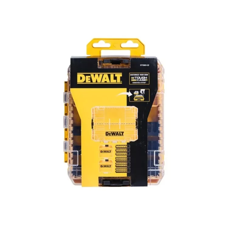 продаем Ящик для инструментов DeWALT для бит системы TSTAK Tough Case М с футляром-2 шт, кассетами для бит 6 шт. (DT70803) в Украине - фото 4