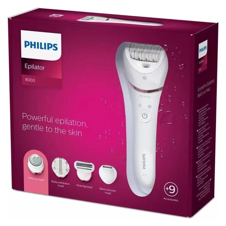 Эпилятор Philips Series 8000 BRE740/10 (BRE740/10) инструкция - картинка 6