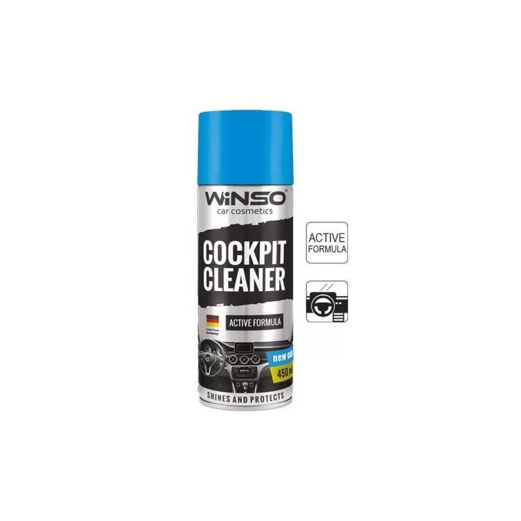 Автополіроль WINSO Cockpit Cleaner нова машина 450ml (840570)