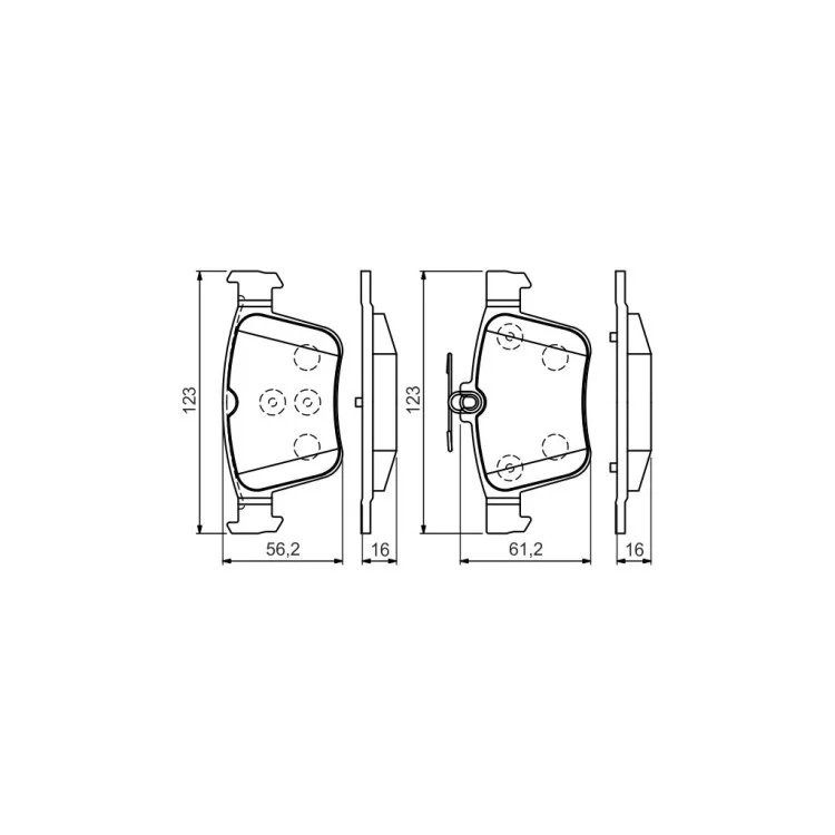 Тормозные колодки Bosch 0 986 494 658 отзывы - изображение 5