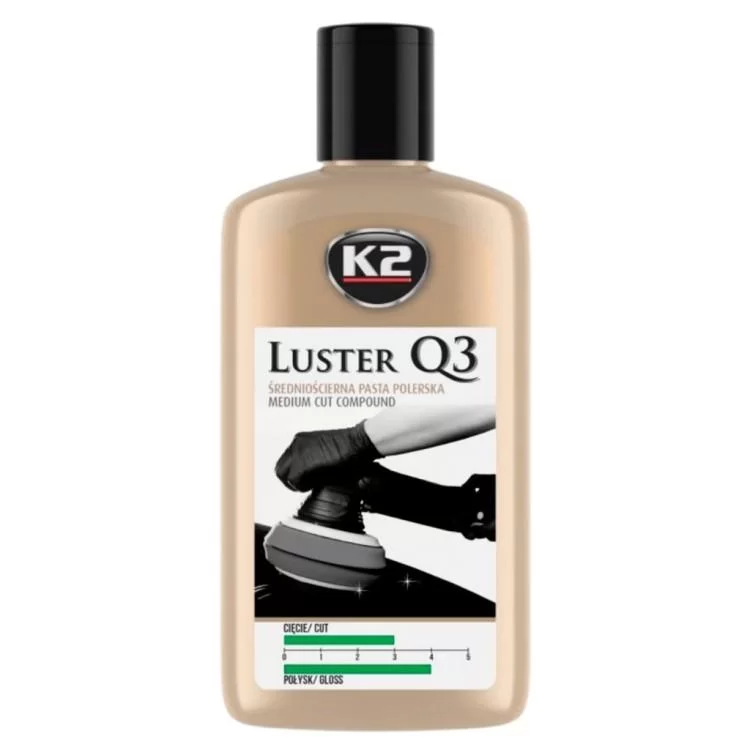 Автополіроль K2 Luster Q3 зелений металік 250г (L3200N)