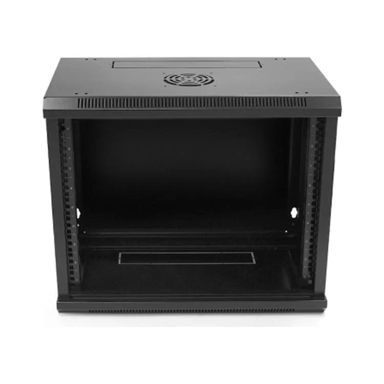 Шафа настінна Merlion 9U 19" 600*350*500 (Ш*Г*В)мм, black (MI3-6309 / 36528) ціна 7 650грн - фотографія 2