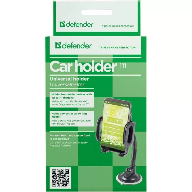 в продаже Универсальный автодержатель Defender Car holder 111 for mobile devices (29111) - фото 3