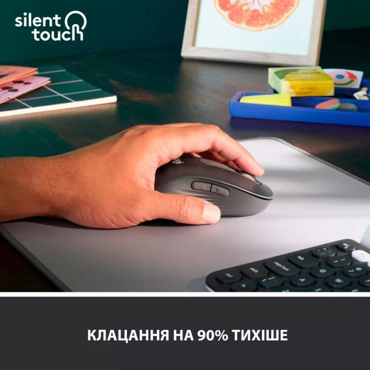 в продаже Мышка Logitech Signature M650 L Wireless LEFT Graphite (910-006239) - фото 3