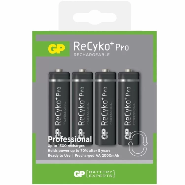 Аккумулятор Gp AA 210AAHCBE-2GBE4 ReCyko+Pro Professional 2100 mAh * 4 (210AAHCBE / 4891199089190)