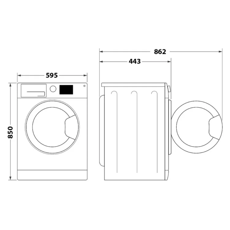 Пральна машина Indesit OMTWSE61293WKUA інструкція - картинка 6