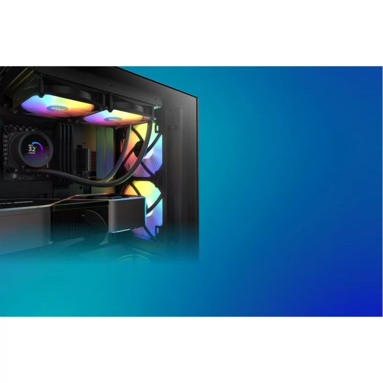 Кулер для корпуса NZXT F120RGB Core - 120mm - Hub-mounted RGB F (RF-C12SF-B1) характеристики - фотография 7