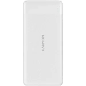 Батарея універсальна Canyon PB-109 10000 mAh PD/18W QC/3.0/20W White (CNE-CPB1009W)