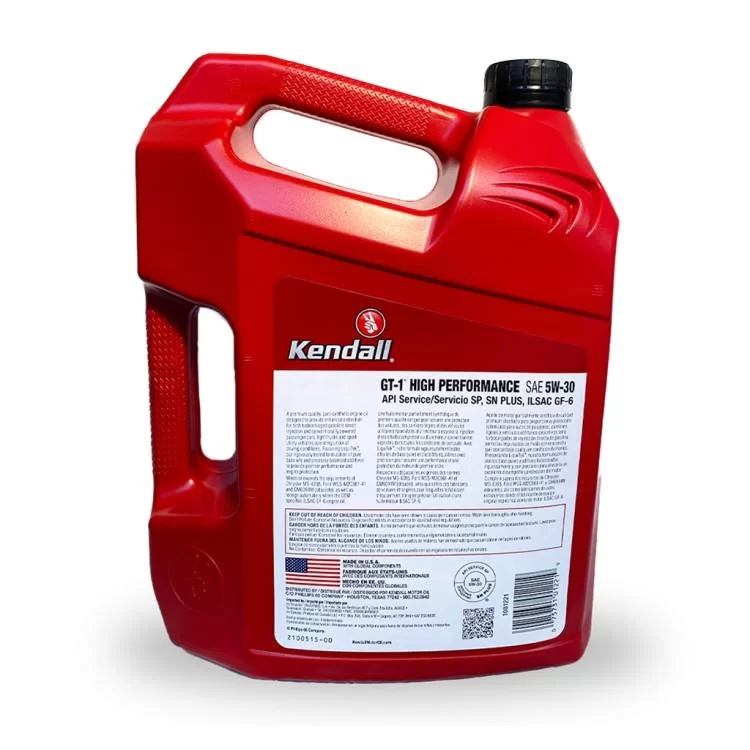 Моторна олива Kendall GT-1 High Performance 5W30 3,78 л ціна 1 292грн - фотографія 2