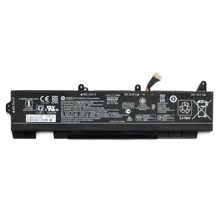 Аккумулятор для ноутбука HP EliteBook 850 G7/G8 CC03XL, 56Wh (4610mAh), 3cell, 11.55V, Li-ion (A47917)