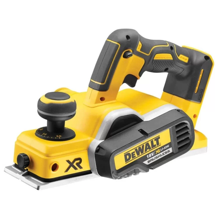 Електрорубанок DeWALT 18 В XR Li-lon, 82 мм, TSTAK (без АКБ та ЗП) (DCP580NT) ціна 27 718грн - фотографія 2