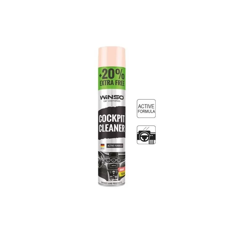 Автополироль WINSO Cockpit Cleaner персик 750ml (870580)