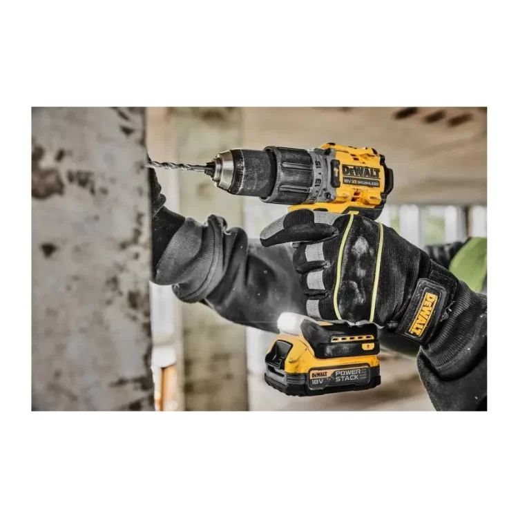 Шуруповерт DeWALT XR Li-Ion PowerStack 90 Нм, 18V 2x1.7Ah, кейс TSTAK (DCD805E2T) инструкция - картинка 6