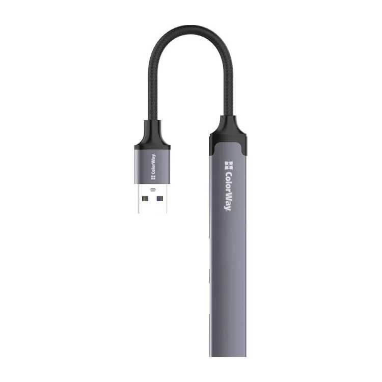 Концентратор ColorWay USB-A 4-в-1 USB2.0х3/USB3.0 (CW-HUB05) - фото 9