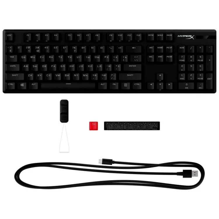 Клавиатура HyperX Alloy Origins PBT HX Red (639N3AA) характеристики - фотография 7