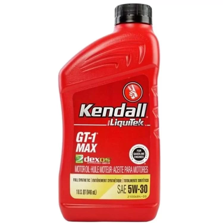 Моторна олива Kendall GT-1 Max Full Synthetic 5w-30, 0,946 л