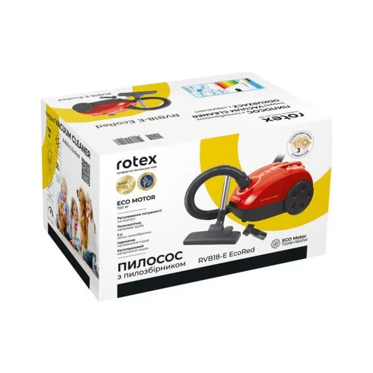 Пилосос Rotex RVB18-E EcoRed - фото 11