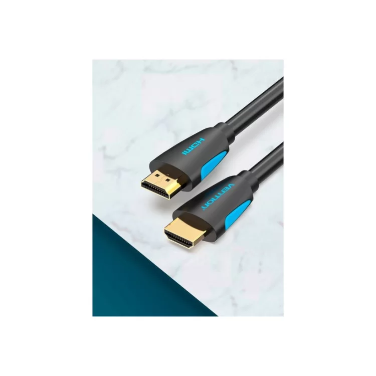 Кабель мультимедийный HDMI to HDMI 20.0m V2.0 4K 30Hz PVC Vention (VAA-M02-B2000) - фото 12