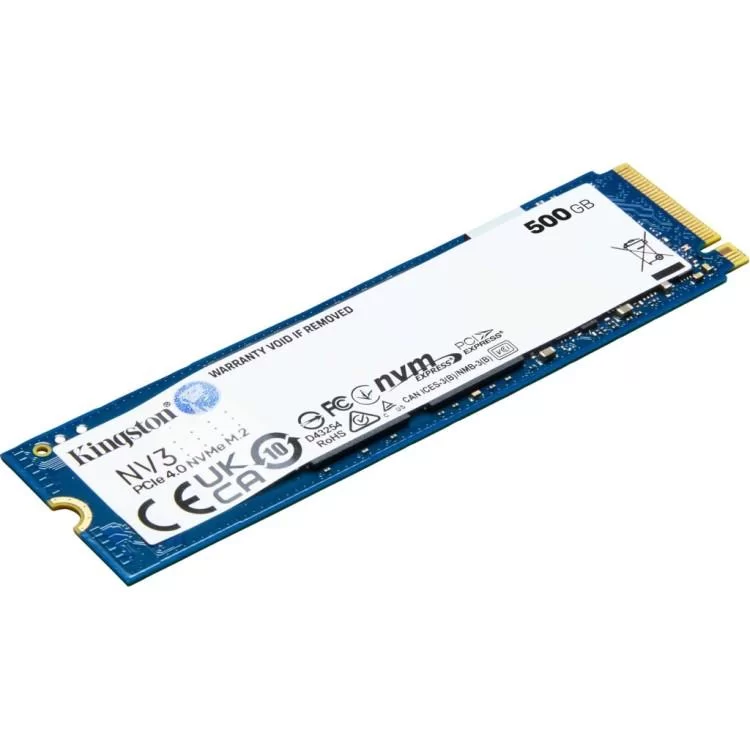 Накопитель SSD M.2 2280 500GB Kingston (SNV3S/500G) цена 3 619грн - фотография 2