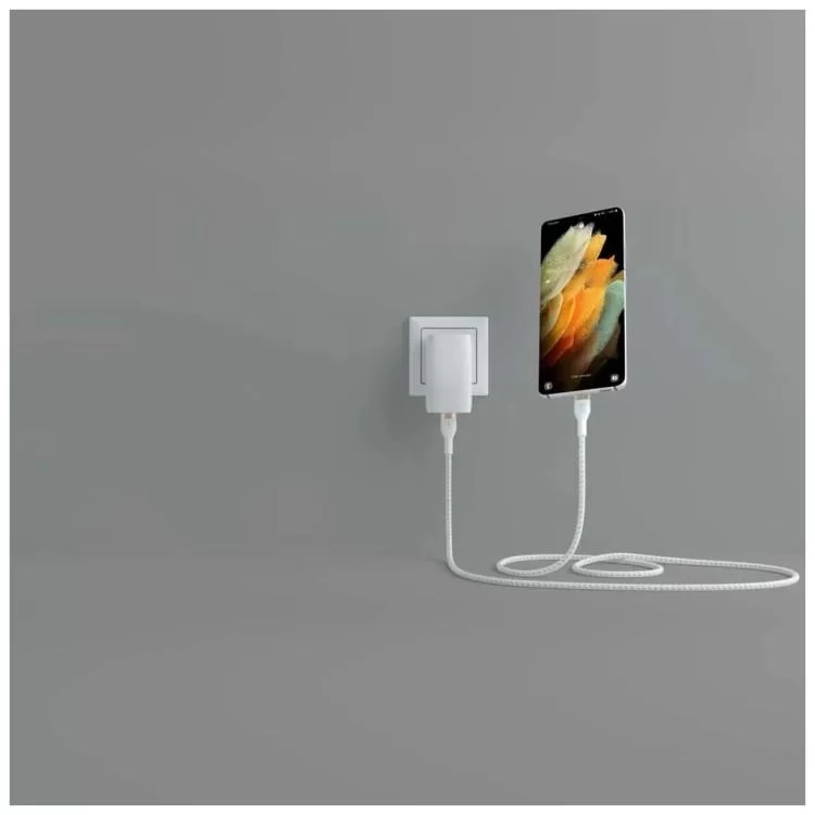 Дата кабель USB-C to USB-C 2.0m 60W White Belkin (CAB011BT2MWH) - фото 10