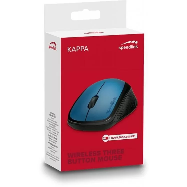 в продаже Мышка Speedlink Kappa Wireless Blue (SL-630011-BE) - фото 3