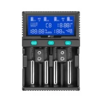 Зарядное устройство для аккумуляторов PowerPlant PP-A4 (Ni-MH,Cd,Li-ion,LiFePO4 / input AC 100V-240V DC 12V) (AA620173)
