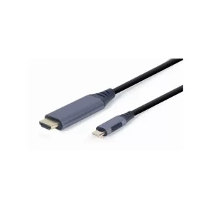 Кабель мультимедійний USB-C to HDMI 1.8m 4K 60Hz Cablexpert (CC-USB3C-HDMI-01-6)